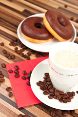 Muffins Donuts Backwaren Bäckerei Kaffee
