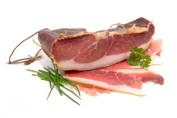 Geräucherter Schweineschinken