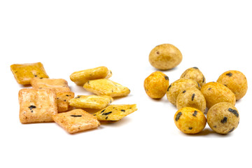 Japan rice snack