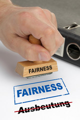 Fairness Ausbeutung