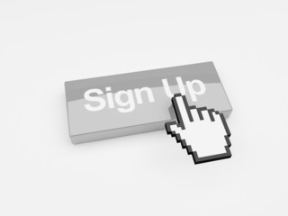 Sign up button
