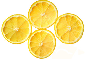 Fototapeta na wymiar lemon slice