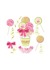 Lollipop bouquet