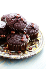chocolate muffins