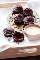 chocolate muffins