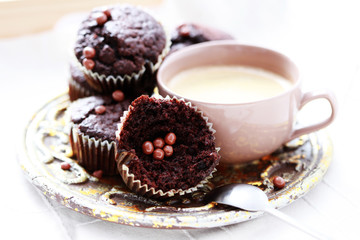 chocolate muffins