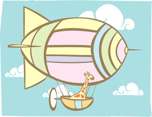 Giraffe Blimp © xunantunich