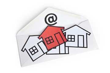 E-Mail and Home Symbol