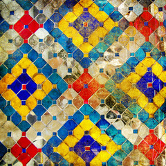 thai mosaic background