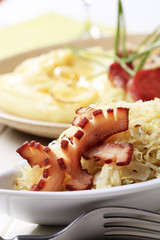 Sauerkraut and bacon