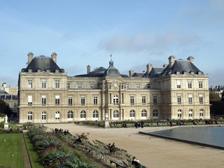 Fototapeta na wymiar Jardin de Luxembourg