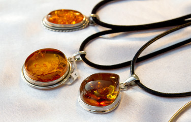 Baltic amber necklace