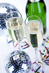 Champagne,New Year's, Celebration