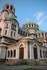 Fototapeta na wymiar Aleksandra Newskiego w Sofii Kathedrale