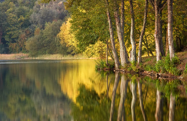Fototapeta na wymiar Autumn at the Portuguese National Park