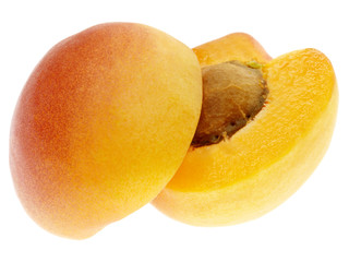 Halved Apricot