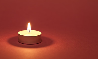Burning candle