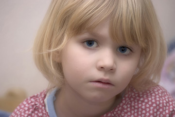 portrait of the girl