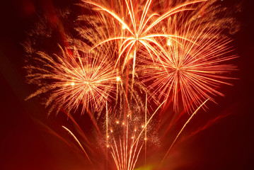 Beautiful fireworks
