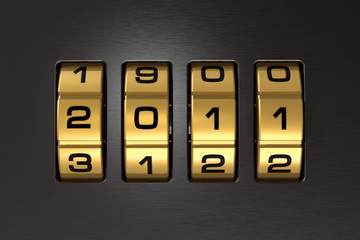 New Year 2011 code lock