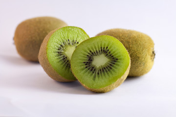 Fototapeta premium Kiwi fruit isolated on white