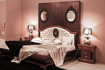 Interior bedroom hotel room - 27765390
