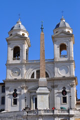 Rom - Piazza di Spagna - Trinità dei Monti