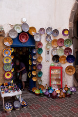 Shop of souvenirs, Essaouira, Morocco