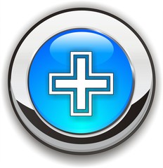 Obraz premium bouton croix