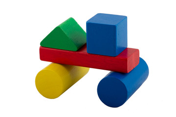 Colorful Building Blocks - Car