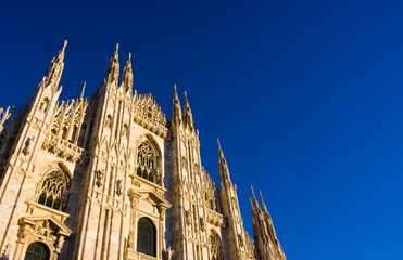Milan cathedral dome