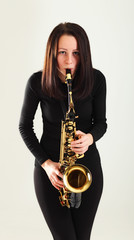 Fototapeta premium saxophonist