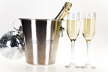 Champagne,New Year's, Celebration