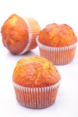 Muffins isolated