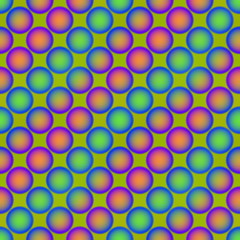 seamless pattern with balls