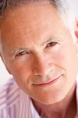 Portrait Of Happy Senior man