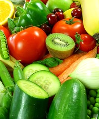 Fersh vegetable and fruits