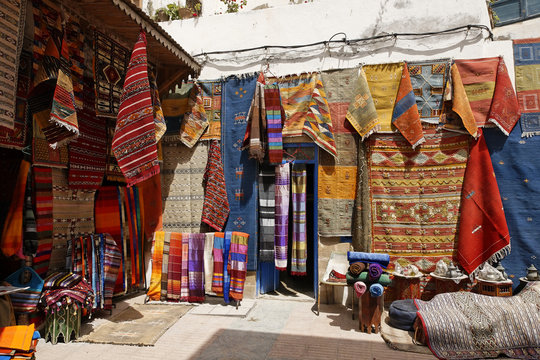 Les belles couleurs de l'artisanat marocain