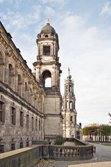 Fototapeta na wymiar Historical center of city Dresden