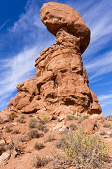 Fototapeta na wymiar Balanced Rock at Arches National Park