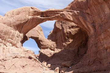 Double Arch at Arches National Park