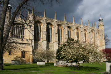 Fototapeta na wymiar Eton College Chapel, Windsor, Anglia