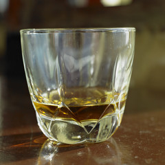 glass of Havana Club (7 years old), Havana, Cuba