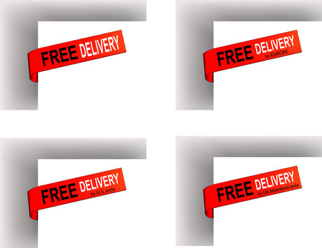 free delivery labels