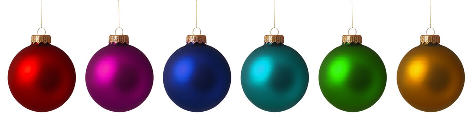 Set Christmas baubles