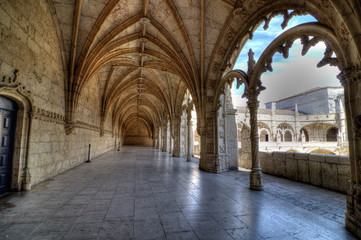 Fototapeta na wymiar The Hieronymites Monastery, Lisbon, Portugal