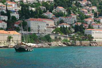 Fototapeta na wymiar Dubrovnik coast