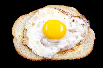 Egg on bread