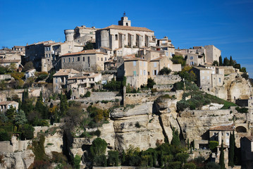 Obraz premium Le haut du village de Gordes