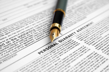 Personal guaranty agreement